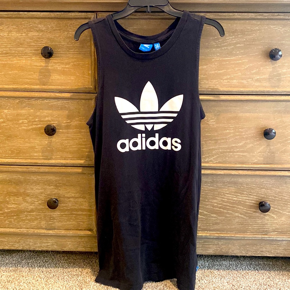 Adidas tank shirt dress - cute athleisure dress